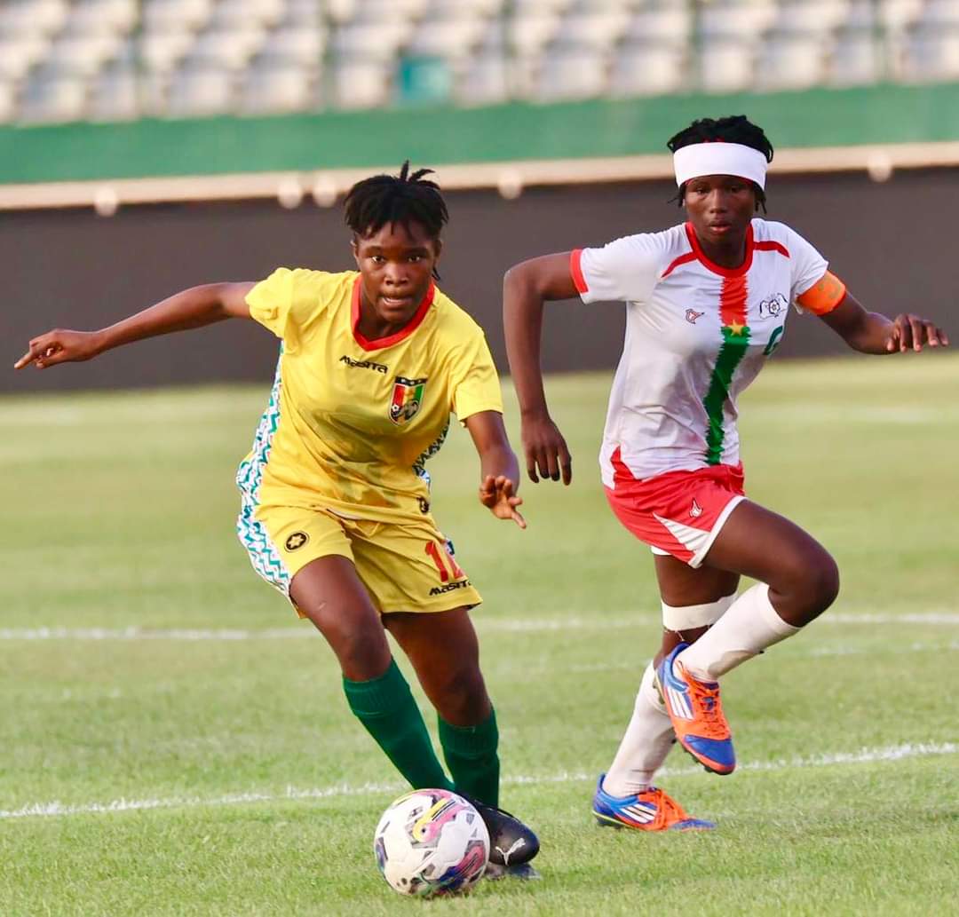 Elim. Mondial U17 Dames: la Guinée prend l'eau contre le Burkina Fasso 
